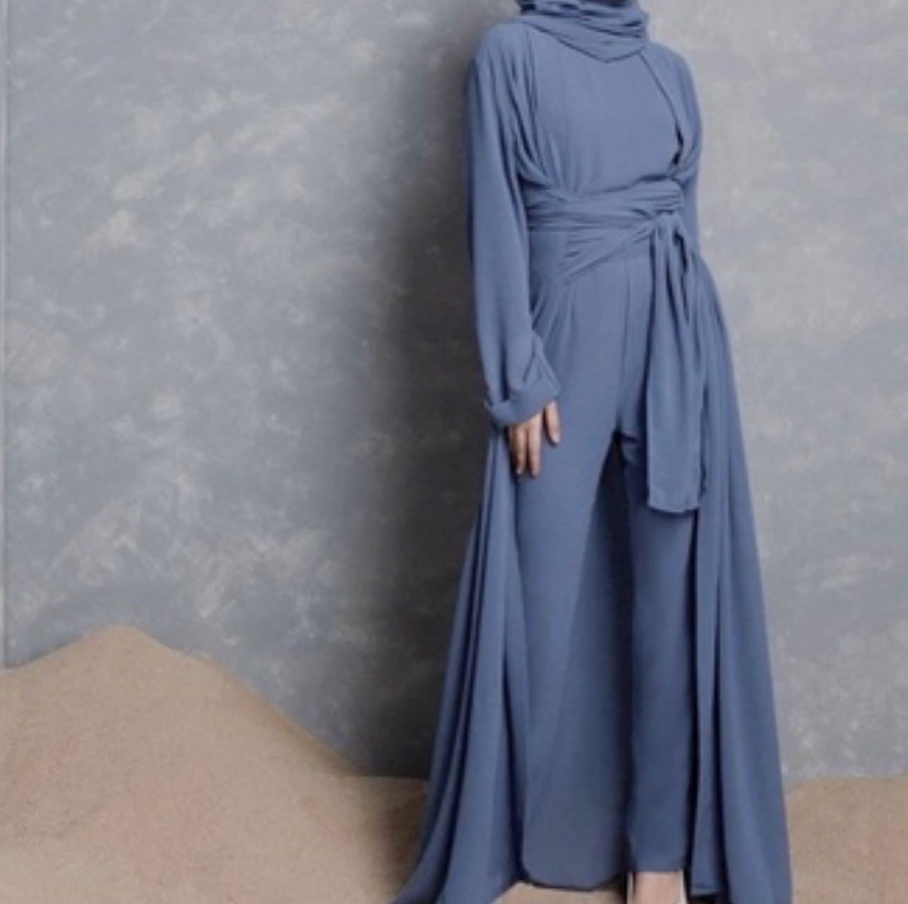 Rumaysa Abaya Pantsuit