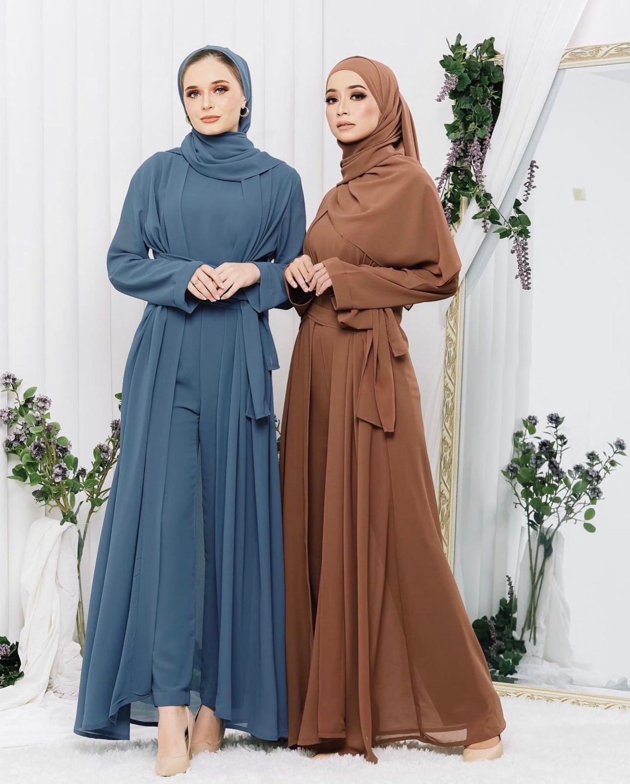 Rumaysa Abaya Pantsuit