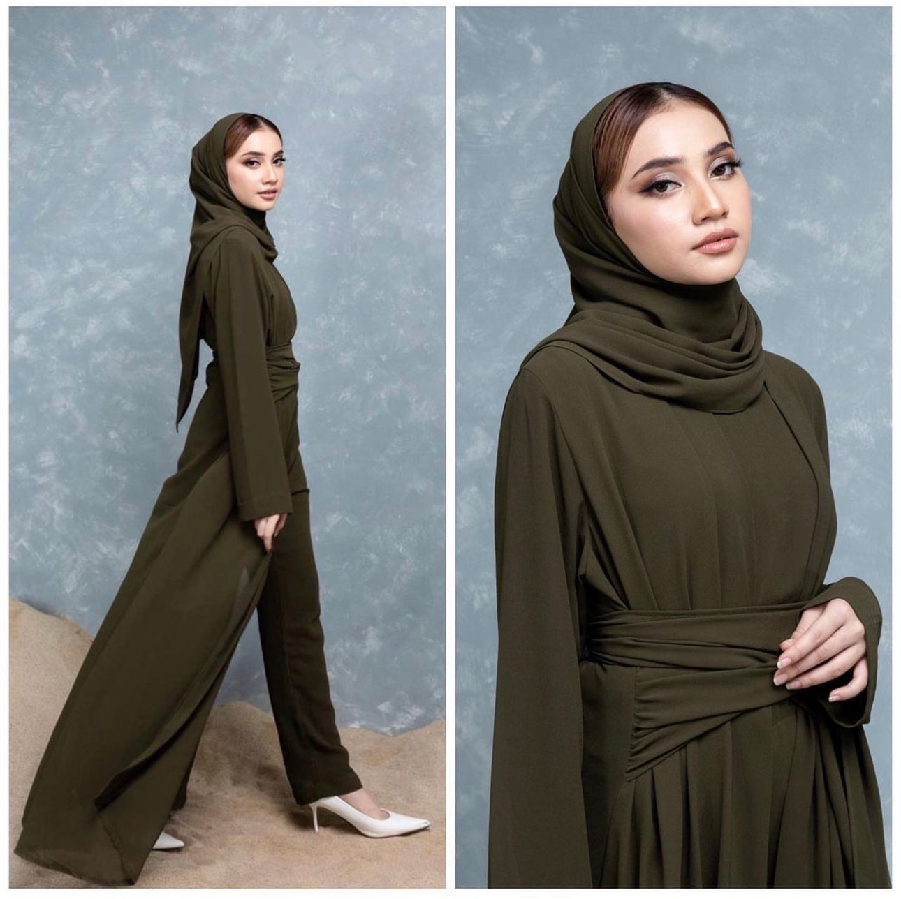 Rumaysa Abaya Pantsuit