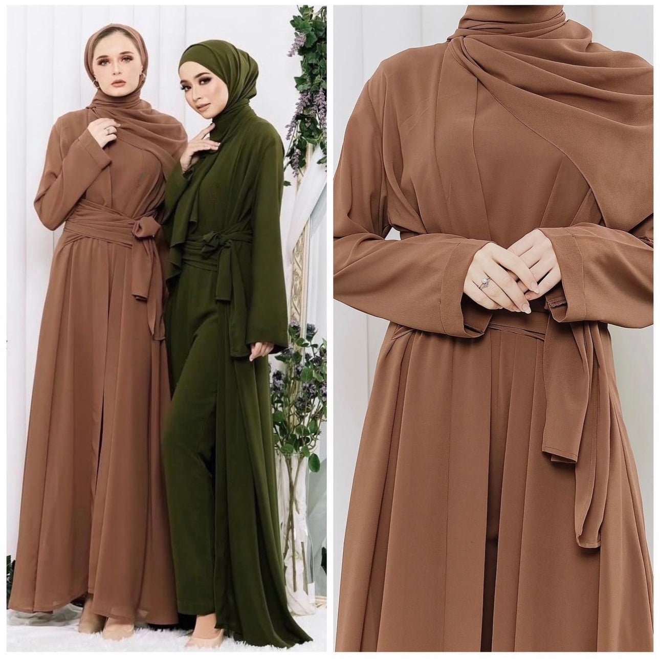 Rumaysa Abaya Pantsuit